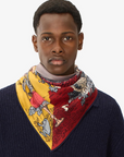 Inoui Editions, Four Seasons Square 130 Scarf-Autumn