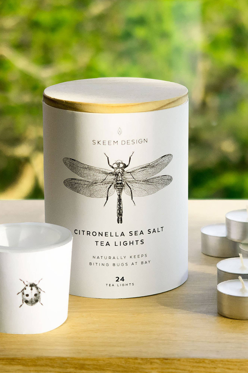 Skeem, Citronella Tea Lights - Sea Salt
