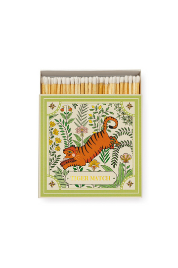 Archivist Gallery, Luxury Square Matchbox- Ariane's Green Tiger