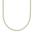 Ellie Vail, Camden Tennis Choker Necklace- Gold