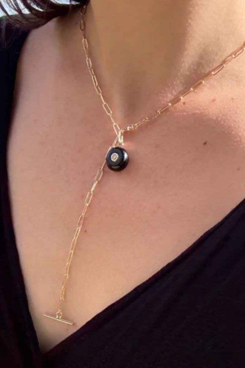 Thatch, Bon Bon Onyx Charm