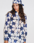 Stella Forest, Lotus Shirt- Indigo