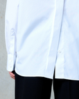 Stella Forest, Lored Button Shirt-White