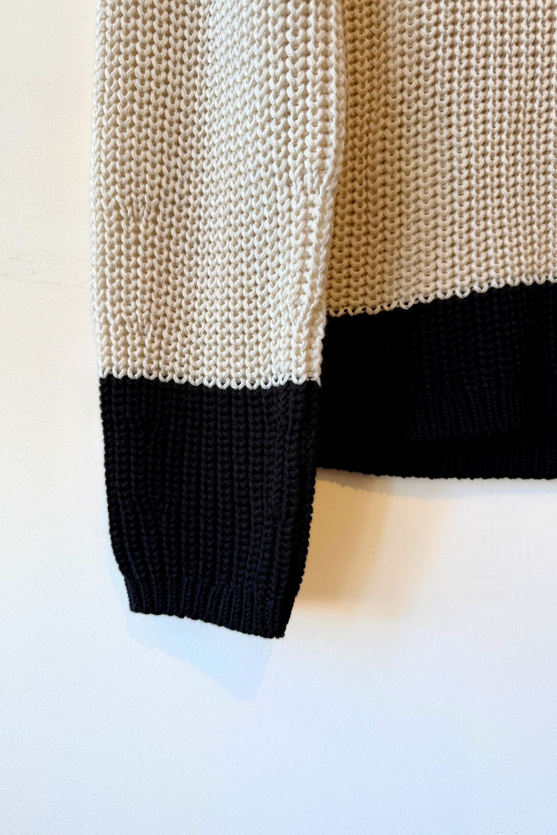 Velvet, Shay Chunky Pima Cotton Sweater - Ivory