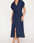 Brochu Walker, Fia Belted Stripe Dress