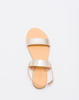 KAYU, Rhodes Vegetable Tanned Leather Sandal- Gold