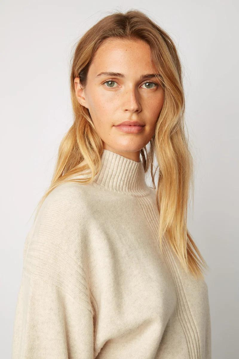 Gerard Darel - Jaina Wool Sweater with Stand Up Collar