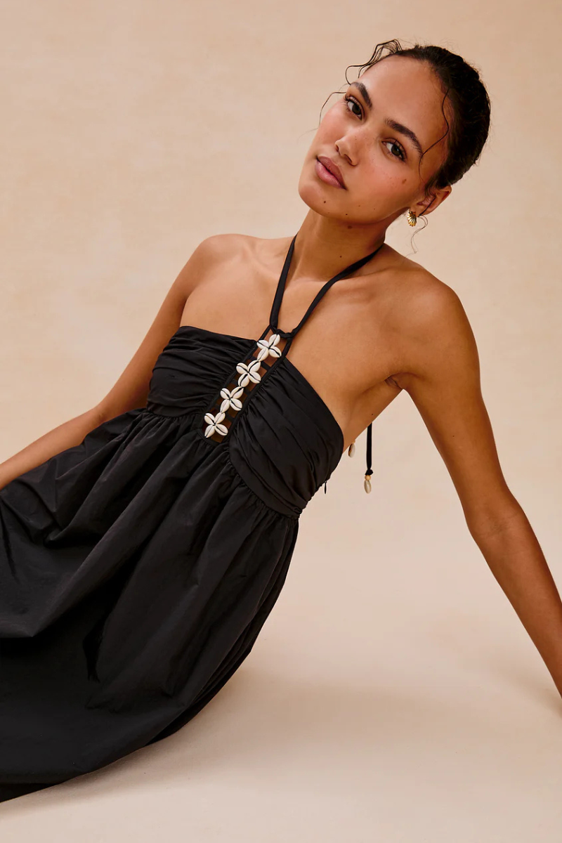 Rails, Plazzo Dress - Black