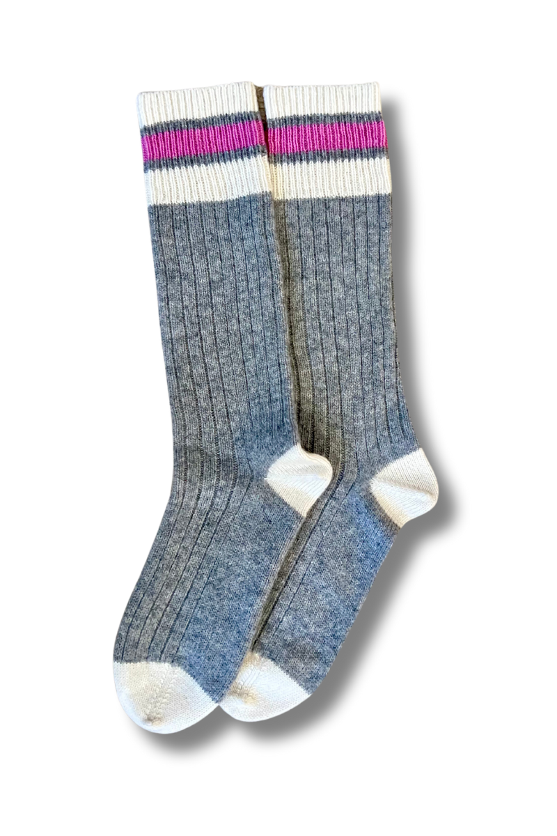 Cashmere Cabin Socks- Ladies