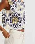 lemlem, Adowa Shell Tank Top- Adey Soleil