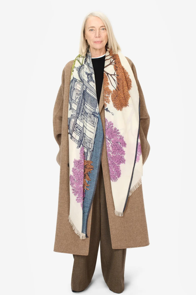 Inoui Editions, Mirage Multico Scarf-Multicoloured