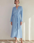 Velvet, Doheny Cotton Dress- Wave