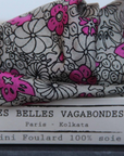 Les Belles Vagabondes, Mini Summer Scarf- Fushia