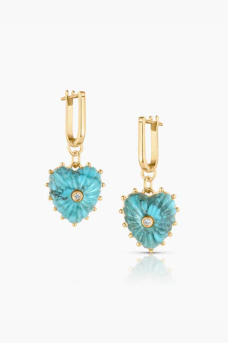 Thatch, Isabel Howlite Earrings