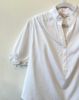 Gerard Darel, Anastasia Top - White