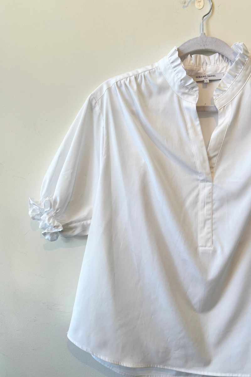 Gerard Darel, Anastasia Top - White