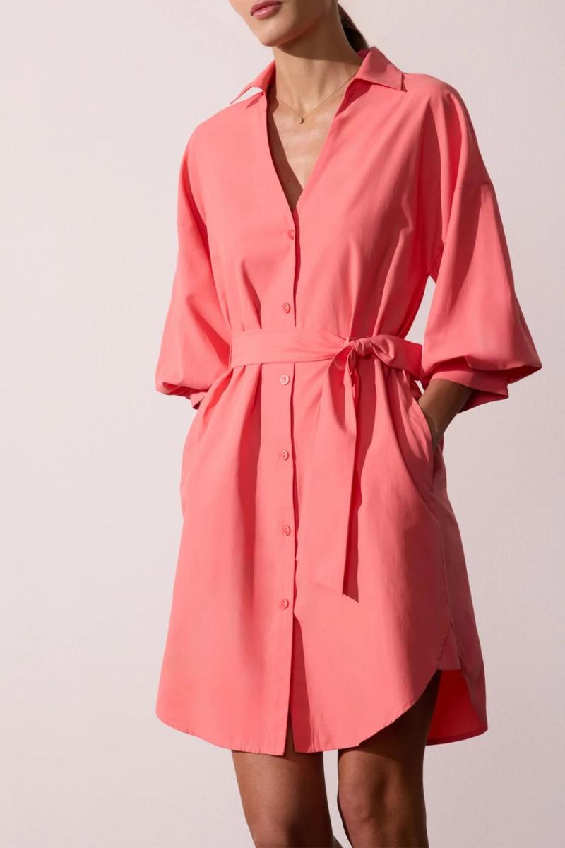 Brochu Walker, Kate Dress- Coral