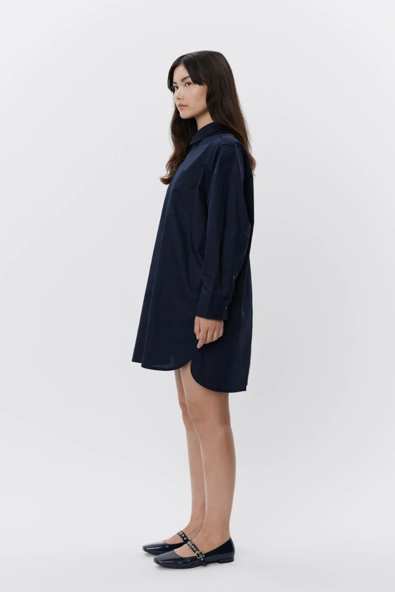 Sofie Schnoor, Bianca Shirt Dress, Navy