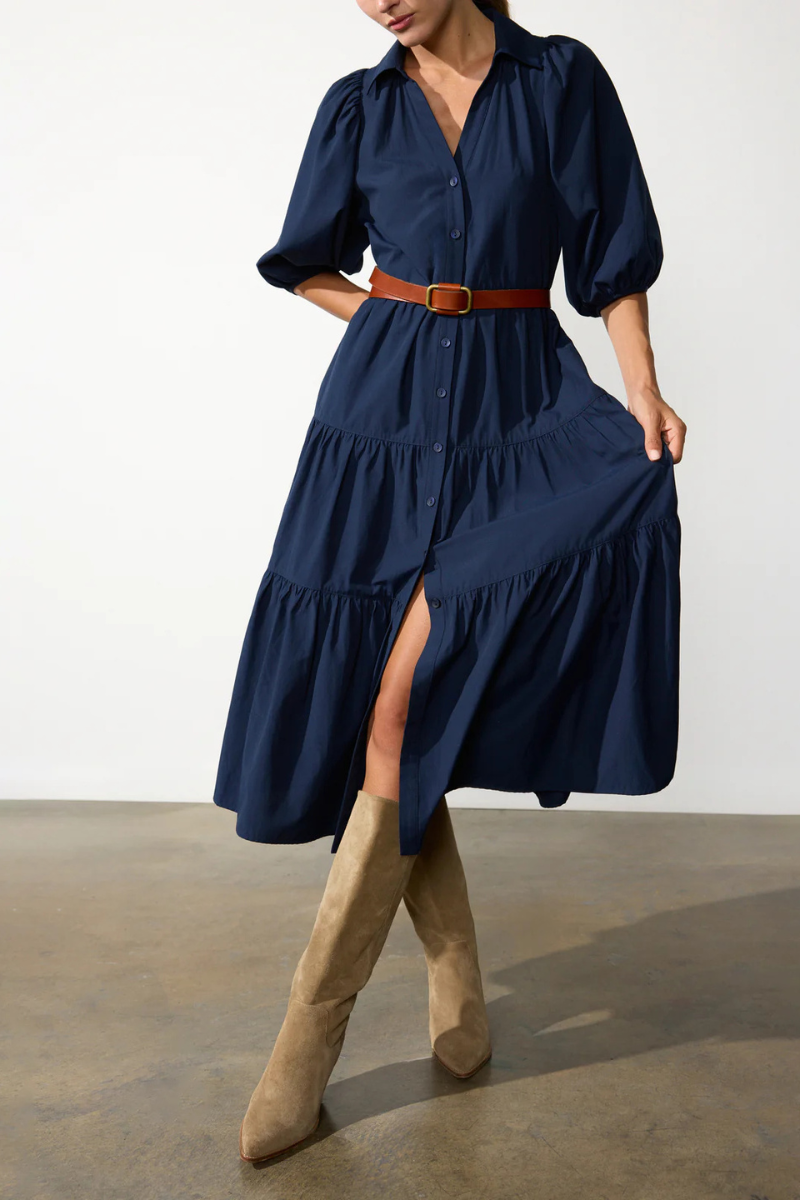 Brochu Walker, Antigua Dress - Navy