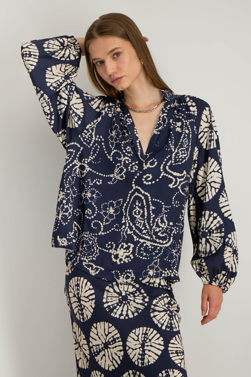 Stella Forest, Zoria Tunic Top - Nocturne