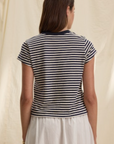 Velvet, Tash Yarn Dye Jersey Stripe Top