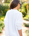 Frank & Eileen, Montecito Sweater - White