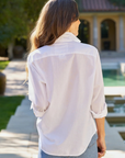 Frank & Eileen, Eileen Relaxed Button Shirt- White