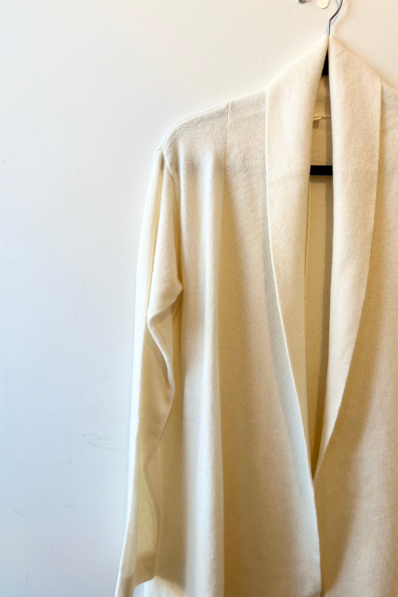 Cashmere Swing Sweater Coat