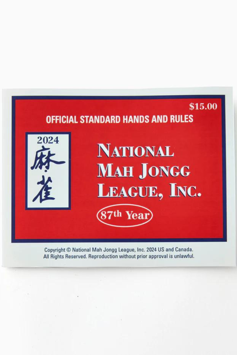 Oh My Mahjong - 2024 National Mah Jongg League Playing Cards