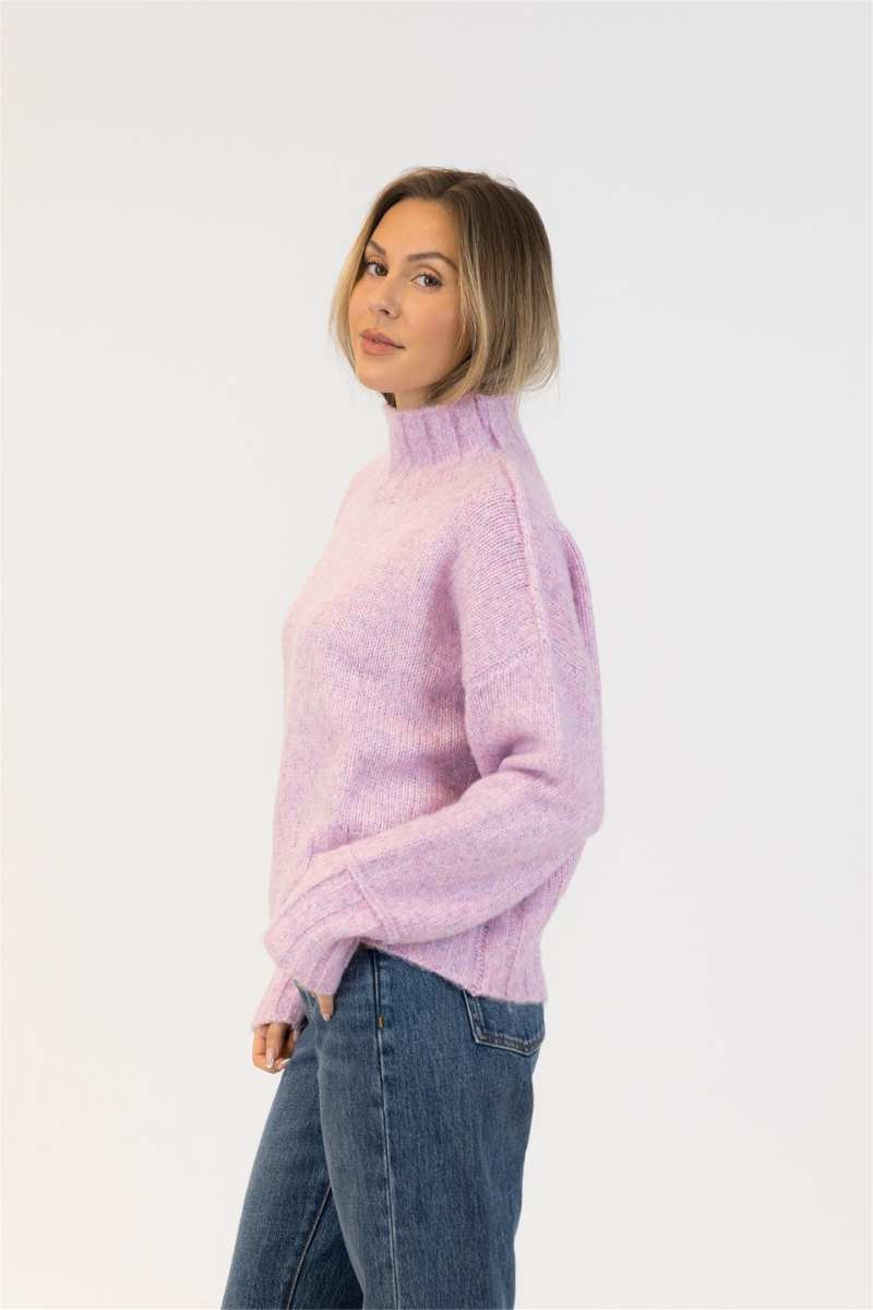 Lyla + Luxe, Calli Sweater - Pink/Purple