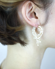 Monshiro, Yukiyanagi Hoop Earrings