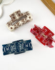 Retro Elegant Hollow Hair Claw Clips