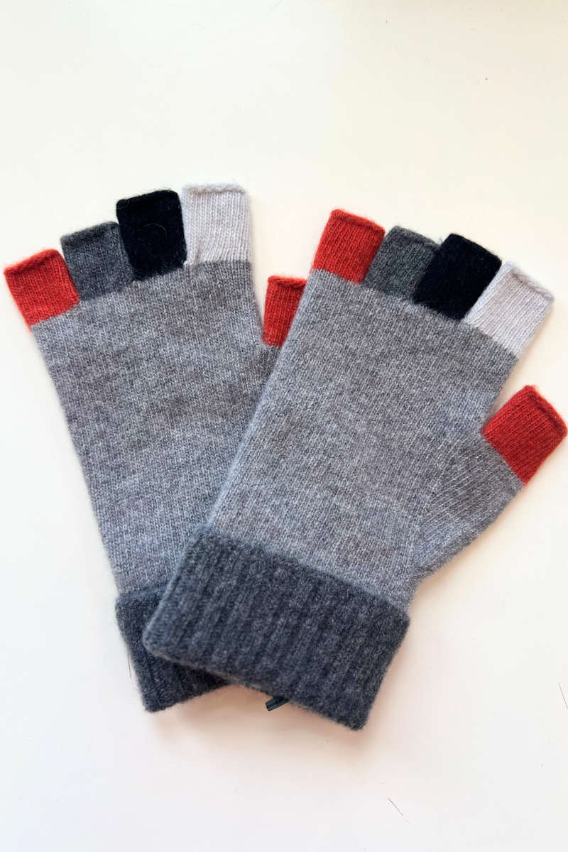 SantaCana, Wool/Cashmere Fingerless Gloves