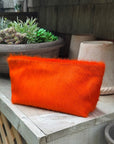 CM, Handmade Hair on Leather Clutch