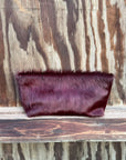 CM, Handmade Hair on Leather Clutch