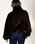 Lyla+Luxe, Kendra Faux Fur Short Coat