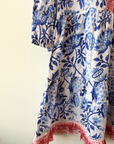 La Plage, Alison LS Dress-Floral Vine Block