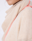 Not Shy, Elga Scarf- Beige Chine