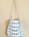 En Shallah, Cuba Cloth Bag M- White