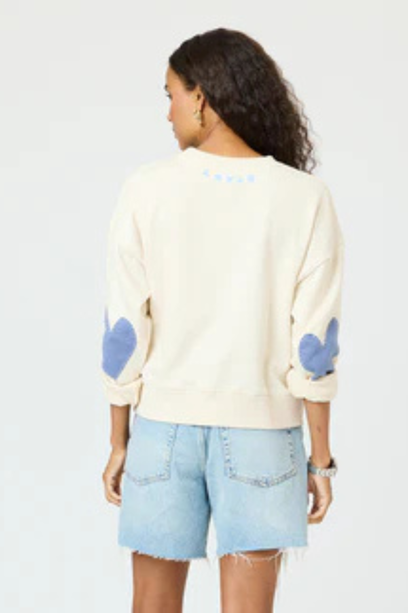 Kerri Rosenthal, Ex-Boy Friend Imperfect Heart Sweatshirt - Sand