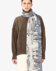 Inoui Editions, Four Seasons Scarf-Blue