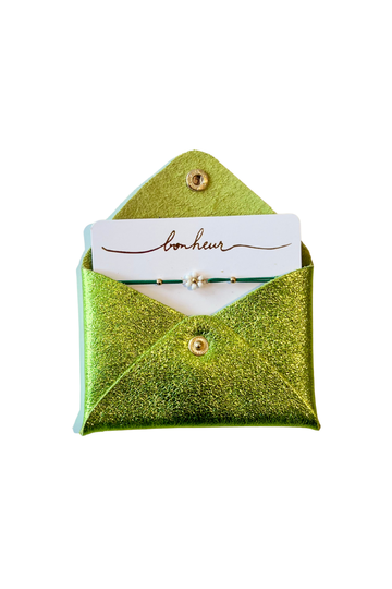 LC, Flower Charm Set- Lime Green