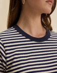 Velvet, Tash Yarn Dye Jersey Stripe Top