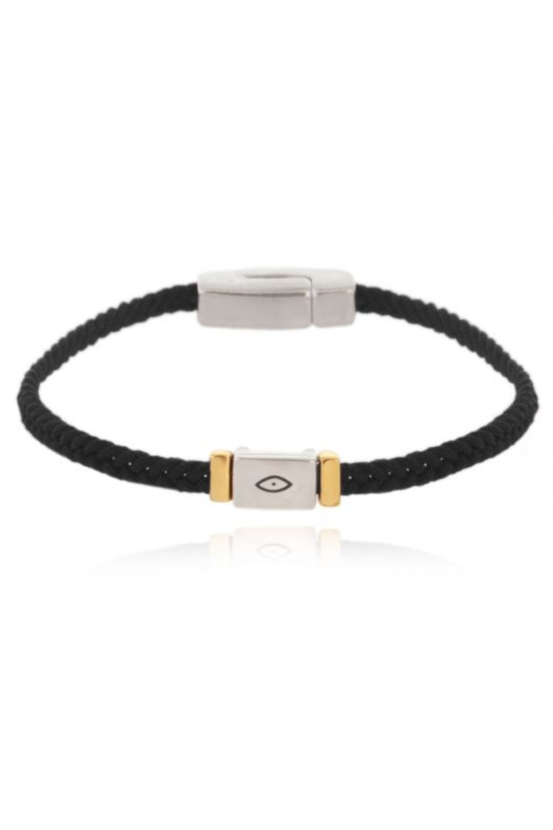 AB, Cord Bracelet with Magnetic Clasp