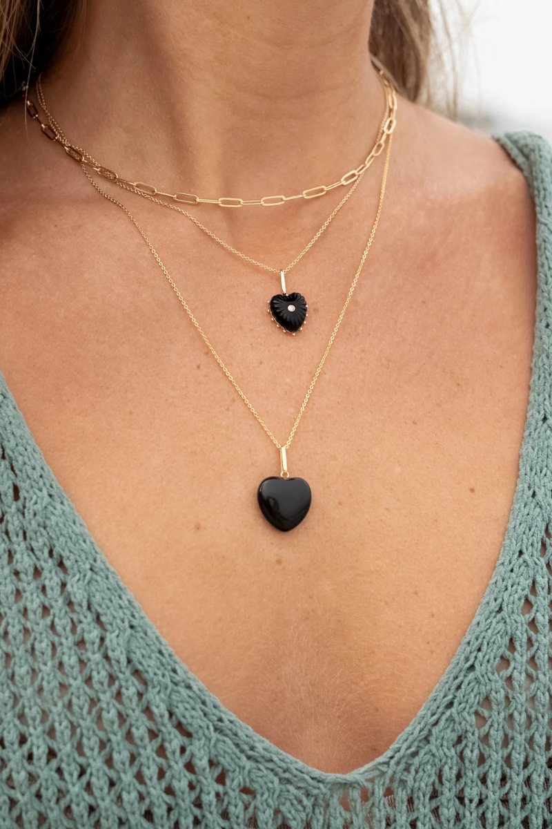 Thatch, Finn Necklace-14K Gold Plated-22 "