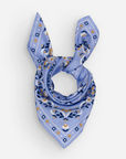 MLF, Secret Garden Silk  Scarf- Riviera
