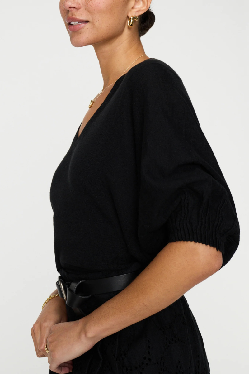 Brochu Walker, Fell Sweater Top - Black Onyx