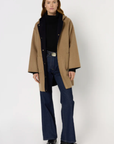 Gerard Darel, Monica Hooded Fine Wool Coat - Marine