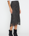 Brochu Walker, Mara Lace Skirt- Hunter