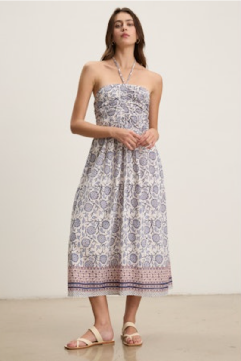 Velvet, Odette Block Print Dress